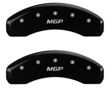 Load image into Gallery viewer, MGP 2 Caliper Covers MGP Black Finish Silver Characters 2018 Chevrolet Tahoe Caliper Covers MGP
