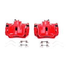 Load image into Gallery viewer, Power Stop 12-15 Honda Civic Front Red Calipers w/Brackets - Pair Brake Calipers - Perf PowerStop   
