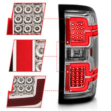Load image into Gallery viewer, ANZO 2014-2018 Chevy Silverado 1500 LED Taillights Chrome Tail Lights ANZO

