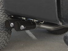 Load image into Gallery viewer, aFe Rebel Exhausts Cat-Back SS Ford F-150 04-08 V8 4.6/5.4L w/ Black Tips Catback aFe
