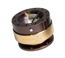 Load image into Gallery viewer, NRG Quick Release Gen 2.0 - Bronze Body / Chrome Gold Ring Quick Release Adapters NRG
