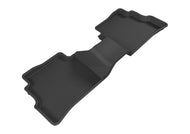 3D MAXpider 2017-2020 Mazda CX-5 Kagu 2nd Row Floormats - Black Floor Mats - Rubber 3D MAXpider   