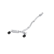 Load image into Gallery viewer, MBRP 22-23 Hyundai Kona N 2.0L Turbo 3in Cat Back Dual Rear with Carbon Fiber Tips - T304 Catback MBRP
