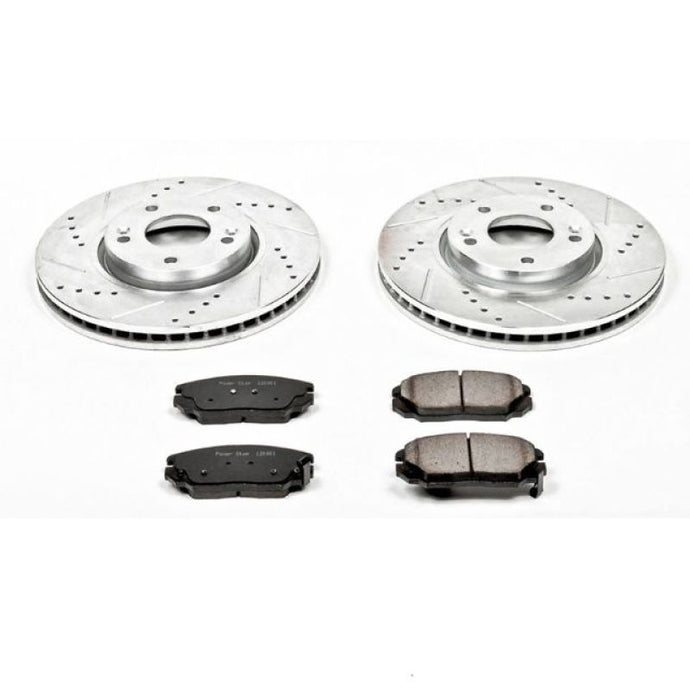 Power Stop 06-10 Hyundai Sonata Front Z23 Evolution Sport Brake Kit Brake Kits - Performance D&S PowerStop   