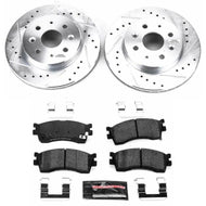 Power Stop 03-05 Kia Rio Front Z23 Evolution Sport Brake Kit Brake Kits - Performance D&S PowerStop   