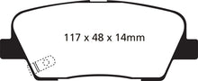 Load image into Gallery viewer, EBC 11+ Hyundai Equus 4.6 Redstuff Rear Brake Pads Brake Pads - Performance EBC   
