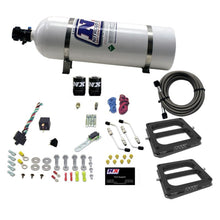 Load image into Gallery viewer, Nitrous Express Dual/Dominator/Gasoline Nitrous Kit (50-300HP) w/15lb Bottle Nitrous Systems Nitrous Express
