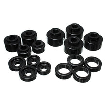 Load image into Gallery viewer, Energy Suspension 99-07 Ford F-250/F-350 SD 2/4WD Crew Cab Body Mount Set - Black Bushing Kits Energy Suspension
