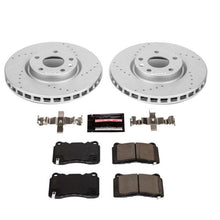 Load image into Gallery viewer, Power Stop 15-19 Chevrolet Corvette Front Z23 Evolution Sport Brake Kit Brake Kits - Performance D&amp;S PowerStop   
