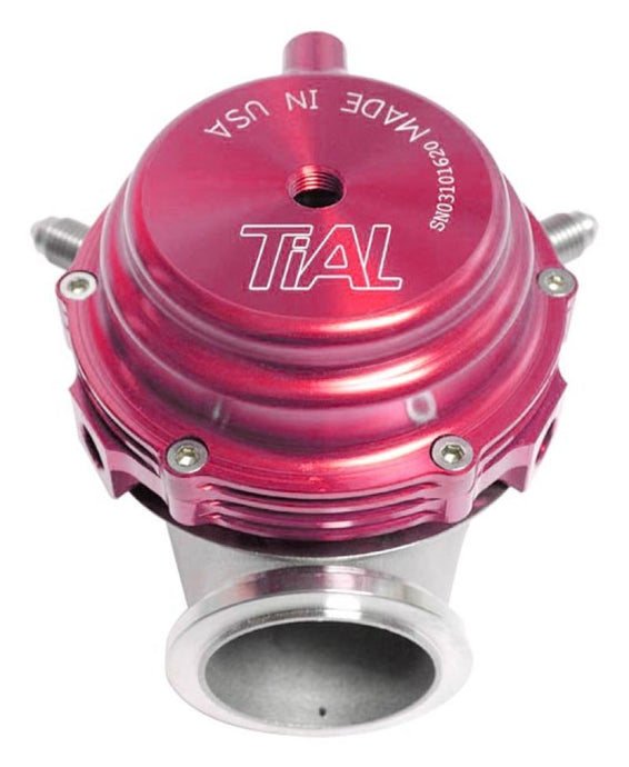 TiAL Sport MVR Wastegate 44mm 7.25 PSI w/Clamps - Red Wastegates TiALSport   