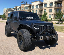 Load image into Gallery viewer, Oracle VECTOR Series Full LED Grille - Jeep Wrangler JL/JT - NA SEE WARRANTY Light Accessories and Wiring ORACLE Lighting
