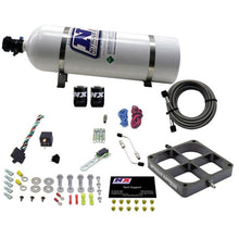 Load image into Gallery viewer, Nitrous Express Single Entry Crossbar 8500 Based Throttle Body Nitrous Kit w/15lb Bottle Nitrous Systems Nitrous Express
