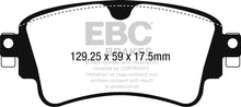 Load image into Gallery viewer, EBC 17-18 Audi A4 / A4 Quattro / A5 Quattro Yellowstuff Rear Brake Pads Brake Pads - Performance EBC   
