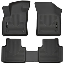 Load image into Gallery viewer, Husky Liners 18-19 Volkswagen Atlas Weatherbeater Black Front &amp; 2nd Seat Floor Liners Floor Mats - Rubber Husky Liners
