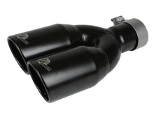 Load image into Gallery viewer, aFe Vulcan Series 2.5in 304 SS Axle-Back Exhaust Black 07-18 Jeep Wrangler (JK) V6-3.6/3.8L Axle Back aFe
