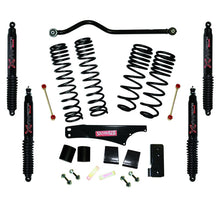 Load image into Gallery viewer, Skyjacker 2007-2018 Jeep Wrangler JK 2 Door 4WD Long Travel 3.5in-4in Lift Kit w/Black Max Shocks Lift Kits Skyjacker
