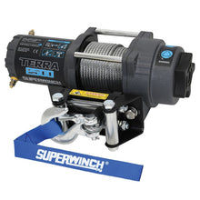 Load image into Gallery viewer, Superwinch 2500 LBS 12V DC 3/16in x 40ft Steel Rope Terra 2500 Winch - Gray Wrinkle Winches Superwinch
