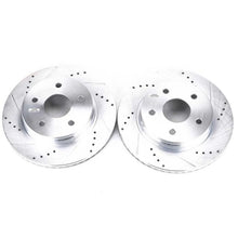 Load image into Gallery viewer, Power Stop 07-09 Chrysler Aspen Front Evolution Drilled &amp; Slotted Rotors - Pair Brake Rotors - Slot &amp; Drilled PowerStop
