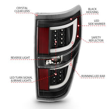 Load image into Gallery viewer, ANZO 2009-2013 Ford F-150 LED Taillights Black Tail Lights ANZO
