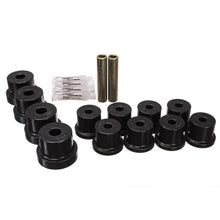 Load image into Gallery viewer, Energy Suspension 67-69 Chevrolet Corvette Black Rear Leaf Spring Bushing Set Bushing Kits Energy Suspension
