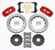 Wilwood AERO6 Front Hat Kit 15.00 Red 97-04 Corvette C5/Z06 05-13 C6 Big Brake Kits Wilwood