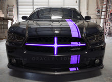 Load image into Gallery viewer, Oracle 11-14 Dodge Charger Illuminated Grille Crosshairs - UV/Purple Light Strip LED ORACLE Lighting
