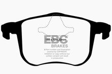 Load image into Gallery viewer, EBC 06-11 Saab 9-3 2.0 Turbo (Aero) Redstuff Front Brake Pads Brake Pads - Performance EBC   
