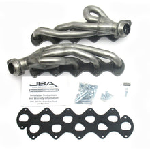Load image into Gallery viewer, JBA 05-10 Ford F-Series 6.8L 3V V10 1-1/2in Primary Raw 409SS Cat4Ward Header Headers &amp; Manifolds JBA

