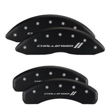 Load image into Gallery viewer, MGP 4 Caliper Covers Engraved Front &amp; Rear SHO Yellow finish black ch Caliper Covers MGP
