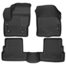 Load image into Gallery viewer, Husky Liners 2015 Lincoln MKC WeatherBeater Black Front &amp; Second Seat Floor Liner Floor Mats - Rubber Husky Liners
