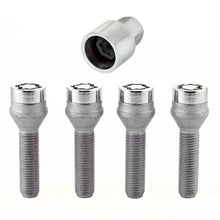Load image into Gallery viewer, McGard Wheel Lock Bolt Set - 4pk. (Cone Seat) M12X1.5 / 17mm Hex / 40.5mm Shank Length - Chrome Wheel Bolts McGard
