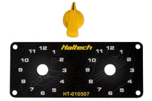 Load image into Gallery viewer, Haltech Dual Switch Panel Kit w/Yellow Knob Switch Panels Haltech
