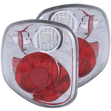 Load image into Gallery viewer, ANZO 1997-2000 Ford F-150 Taillights Chrome Tail Lights ANZO
