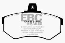 Load image into Gallery viewer, EBC 84-87 Audi 4000 1.8 Greenstuff Front Brake Pads Brake Pads - Performance EBC   
