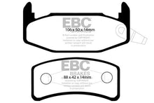 Load image into Gallery viewer, EBC 88-90 Buick Regal 2.8 Greenstuff Rear Brake Pads Brake Pads - Performance EBC   

