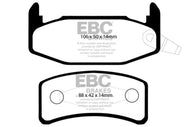EBC 88-90 Buick Regal 2.8 Ultimax2 Rear Brake Pads Brake Pads - OE EBC   