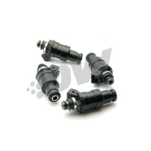Load image into Gallery viewer, DeatschWerks 240sx CA18DET Low Z 1200CC Low Z Top Feed Injectors Fuel Injector Sets - 4Cyl DeatschWerks
