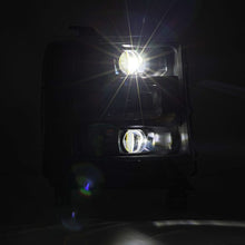 Load image into Gallery viewer, AlphaRex 16-18 Chevy 1500HD LUXX LED Proj Headlights BK w/Seq Actvn Light / SeqSig (Req PN 810023) Headlights AlphaRex
