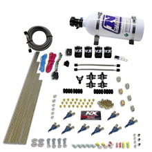 Load image into Gallery viewer, Nitrous Express 8 Cyl Piranha Direct Port 4 Solenoids Nitrous Kit (200-500HP EFI Jets) w/5lb Bottle Nitrous Systems Nitrous Express
