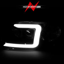 Load image into Gallery viewer, ANZO 1997-2003 Ford F-150 Projector Headlights w/ Light Bar Black Housing Headlights ANZO
