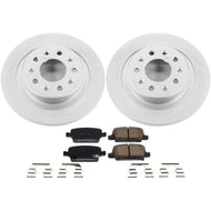 Power Stop 16-18 Chevrolet Malibu Rear Z17 Evolution Geomet Coated Brake Kit Brake Kits - Performance Blank PowerStop