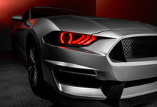 Load image into Gallery viewer, Oracle Lighting 18-23 Ford Mustang Dynamic ColorSHIFT LED Headlights - Black Series SEE WARRANTY Headlights ORACLE Lighting   
