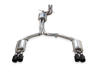AWE Tuning Audi C7.5 A6 3.0T Touring Edition Exhaust - Quad Outlet Diamond Black Tips Catback AWE Tuning   