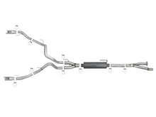 Load image into Gallery viewer, aFe MACHForce-XP 3in to 3-1/2in 304 SS Cat-Back Exhaust w/Polished Tips 17-18 Ford F-150 Raptor 3.5L Catback aFe
