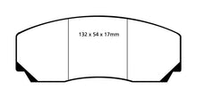 Load image into Gallery viewer, EBC 90-00 Aston Martin Vantage 5.3 (Twin Supercharged)(AP) Yellowstuff Front Brake Pads Brake Pads - Performance EBC   
