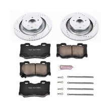 Load image into Gallery viewer, Power Stop 08-13 Infiniti G37 Rear Z23 Evolution Sport Brake Kit Brake Kits - Performance D&amp;S PowerStop   
