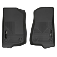 Husky Liners 19-24 Jeep Wrangler JL/JLU WeatherBeater Front Row Black Floor Liners Floor Mats - Rubber Husky Liners