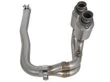 Load image into Gallery viewer, aFe Power Direct Fit Catalytic Converter Replacements Front 04-06 Jeep Wrangler (TJ/LJ) I6-4.0L Catalytic Converter Direct Fit aFe
