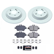 Power Stop 17-19 Infiniti QX30 Rear Z17 Evolution Geomet Coated Brake Kit Brake Kits - Performance Blank PowerStop