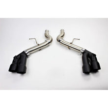 Load image into Gallery viewer, Mishimoto 2016+ Chevrolet Camaro SS Quad-Tip Race Axle-Back Exhaust w/ Black Tips Axle Back Mishimoto
